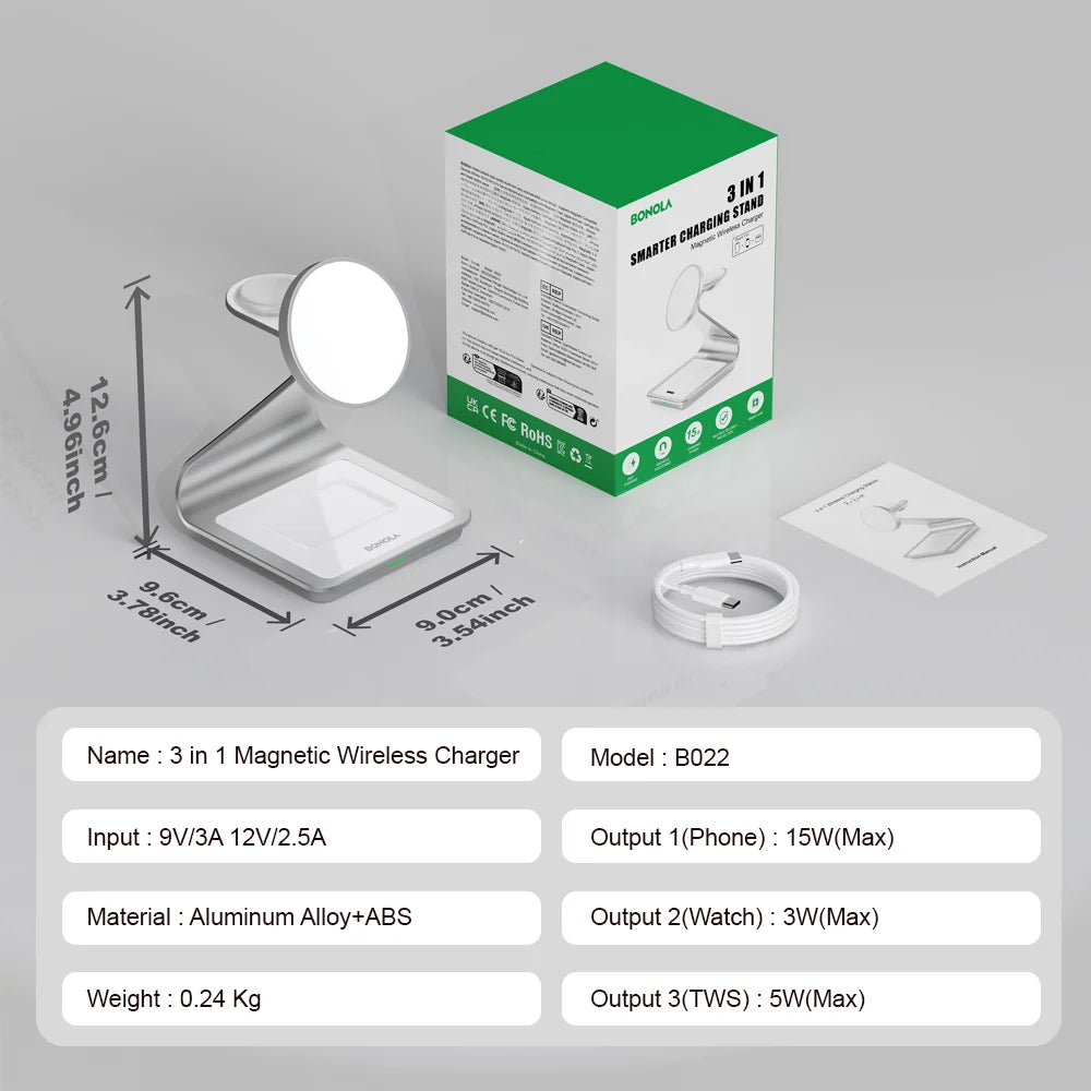 3 az 1-ben Töltőállomás